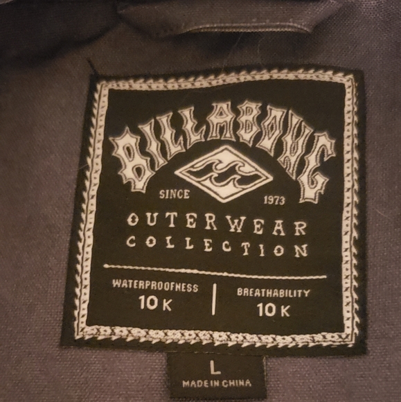 NWT Billabong Fast Plant Jacket Men's Large - Picture 4 of 7